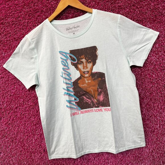 Whitney Houston I will always Love You Womens Tshirt Size Medium - Picture 3 of 4